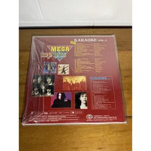 Karaoke Mega Top Hits Vol 2 E20 Laserdisc CMP International LD